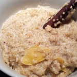 Quinoa dulce con leche de almendras